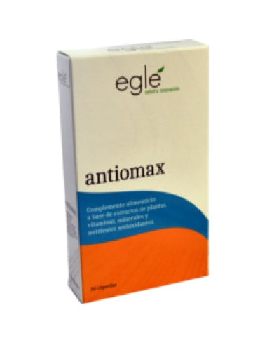 Antiomax 30 Caps de Egle  Suplemento Natural para Bienestar