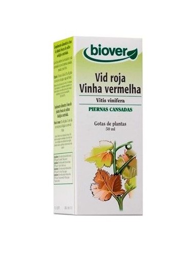Tintura Vid roja-Vitis vinifera Bio 50ml Biover