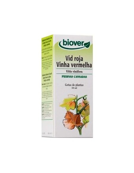 Tintura Vid roja-Vitis vinifera Bio 50ml Biover