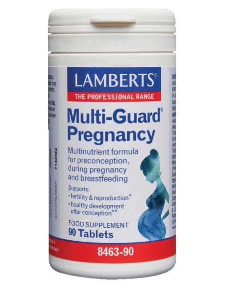 Multi-Guard® Pregnancy 90 Tabs Lamberts Suplemento pré-natal eficaz