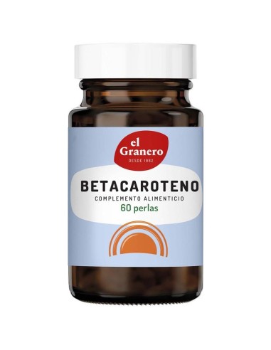 Betacaroteno 60 Perlas El Granero | Antioxidante Natural