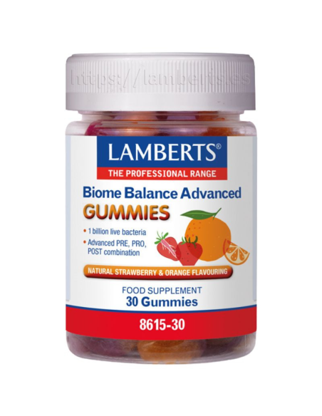 Biome Balance Advance Gummies 30 Gomitas Lamberts Salud Digestiva