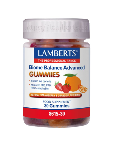 Pack 2 Biome Balance Advance Gummies Lamberts 30 unidades