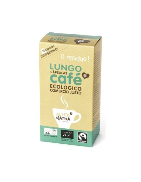 Café Lungo Bio-Ft. 10Uds 5G Cápsulas