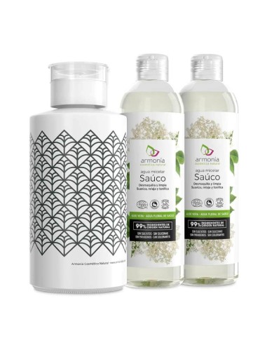 PACK AGUA MICELAR+BOTELLA