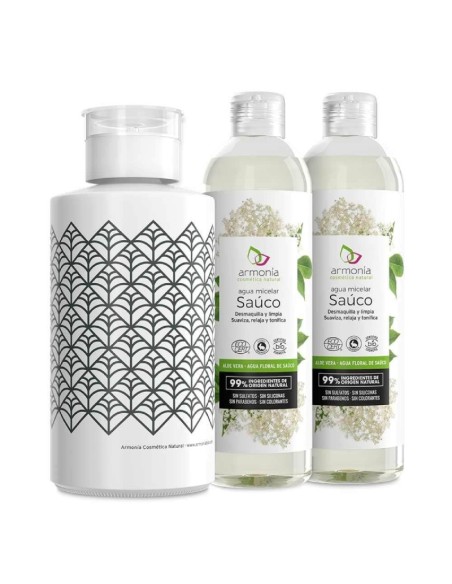 PACK AGUA MICELAR+BOTELLA