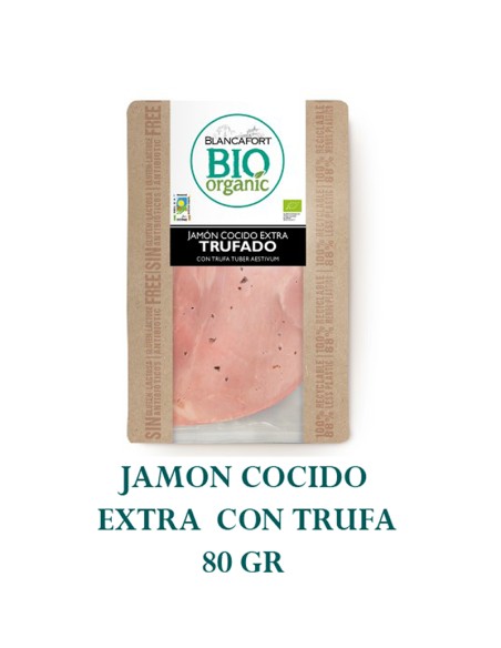 Jamón Cocido Trufado orgánico