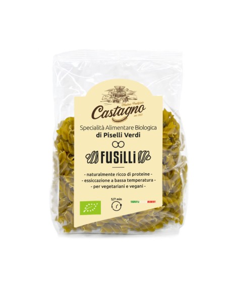 ESPIRALES DE GUISANTES VERDES