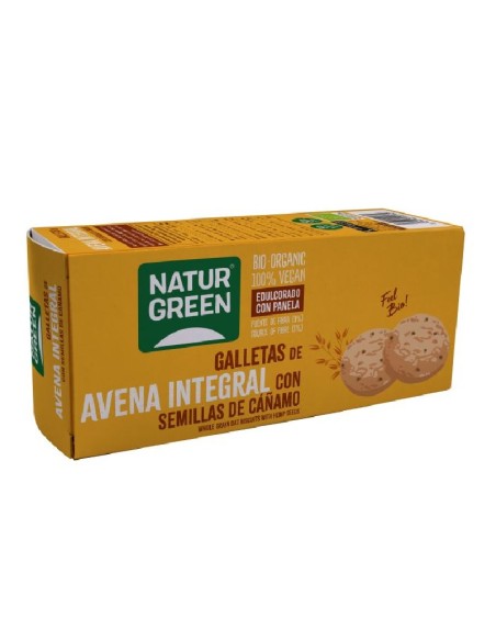 Galleta de Avena Integral con Cáñamo Bio 140 G