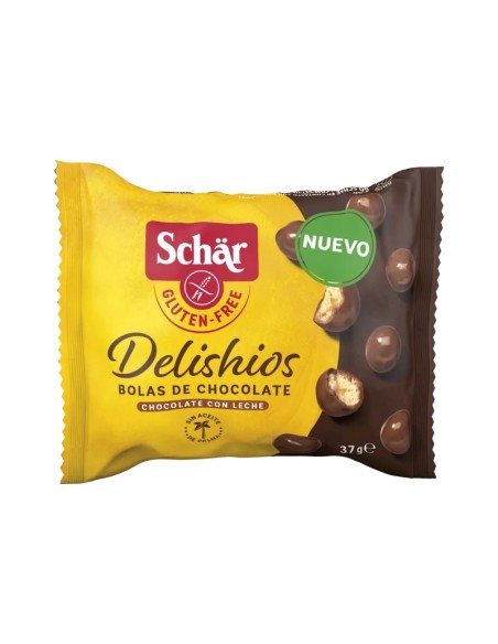 Delishios - Bolas crujientes de chocolate