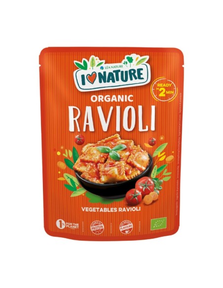 Ravioli de vegetales de I Love Nature