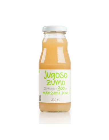 Zumo de MANZANA - KIWI 100% exprimido de Jugoso