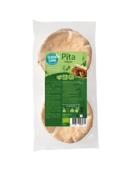 Pão Pita de Trigo Terrasana | Saúde e Sabor Natural