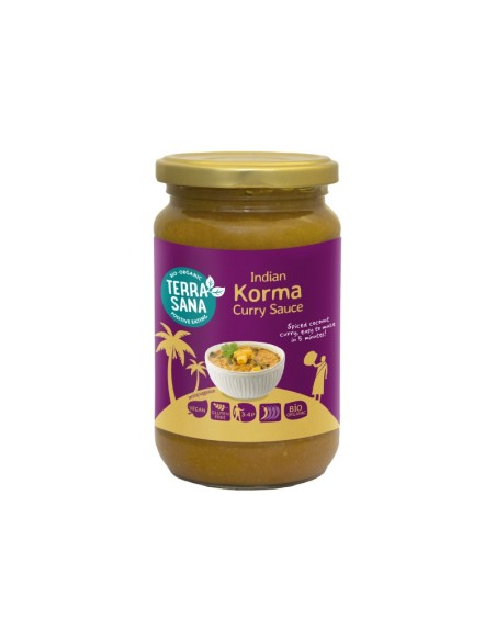 Molho de Curry Korma Terrasana Sabor Autêntico e Natural