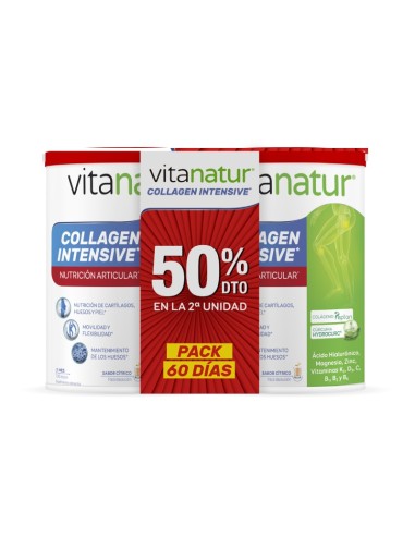 Collagen Intensive 360G 2 Unidad 50% de Vitanatur