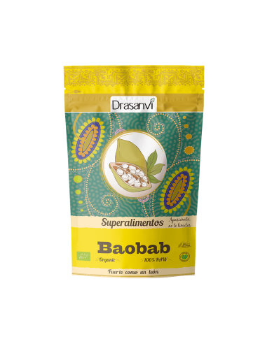 Baobab Bio 125G Doypack | Superalimento Natural Drasanvi