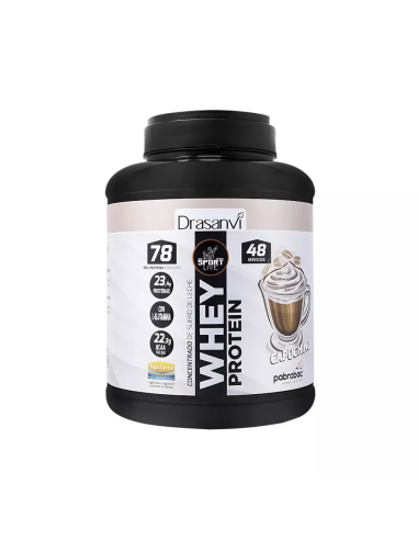 Whey Protein Cappuccino 1450g Sport Live Qualidade Drasanvi