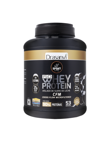 Whey Protein Isolado Biscoitos E Creme 1.6Kg Sport Live Drasanvi
