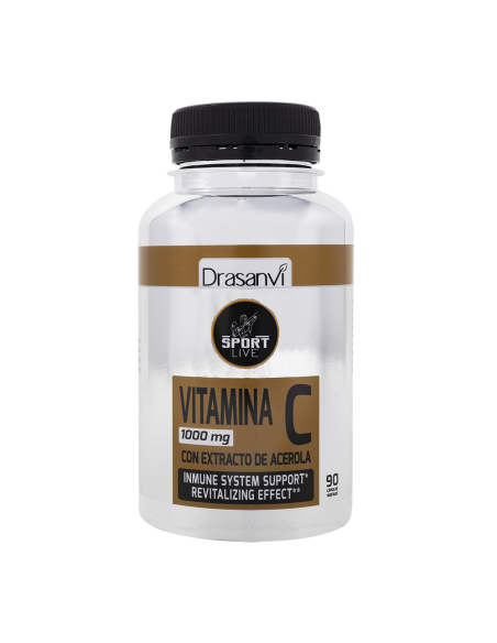 Vitamina C 1000Mg 90 Cápsulas Sport Live Drasanvi