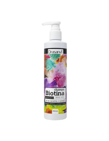 Champu Biotina Y Aloe Vera 300 Ml Drasanvi