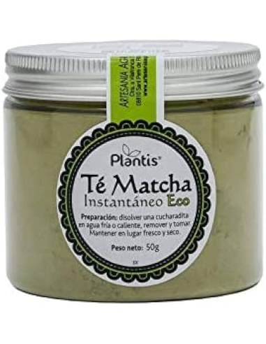 Chá Matcha Eco Plantis 50g | Chá Verde Orgânico Artesanal