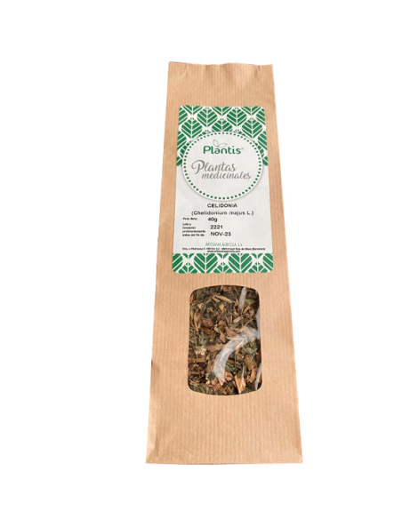 Pacote 4x3 Celandine 40g Plantis Artesanía Natural