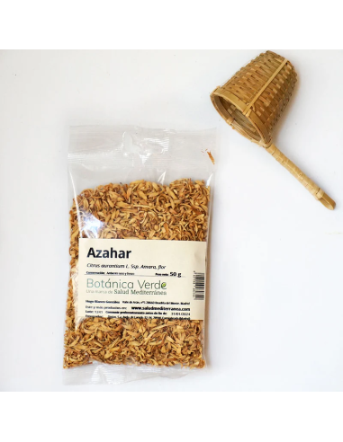 Azahar Flor Bolsa 40 g Plantis Artesanía Natural Aromática