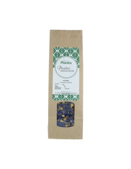 Aciano Flor Bolsa 40 g Plantis Artesanía Natural y Pura