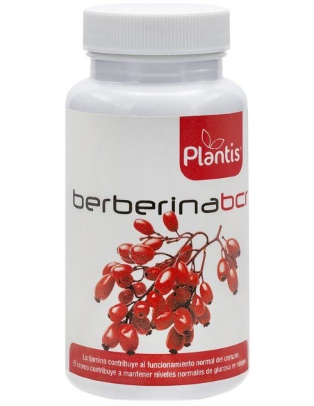 Pack 4x3 Berberina BCR 60 cápsulas Plantis Artesanía Natural