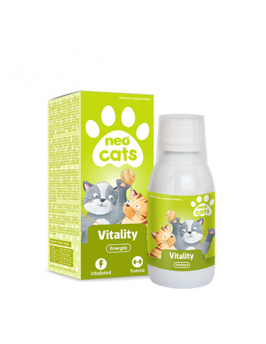 Neo Cats Vitality 120 ml  Energía y bienestar para tu gato