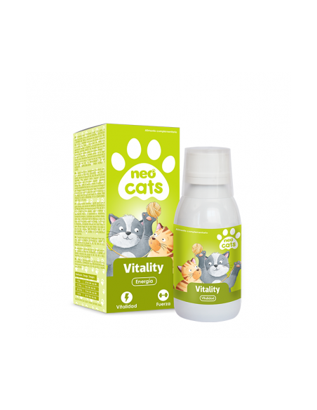 Neo Cats Vitality 120 ml  Energía y bienestar para tu gato