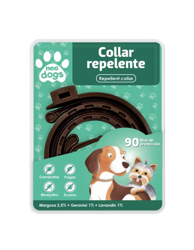Collar Neo Dogs Anti-Insectos Repelente para Perros 1 Ud.