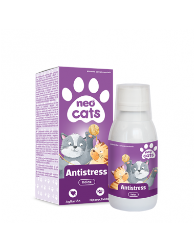 Neo Cats Antistress 120 ml - Calma y bienestar para tu gato