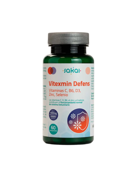 Vitexmin Defens 60 Comp Sakai  Apoyo Natural para tu Salud