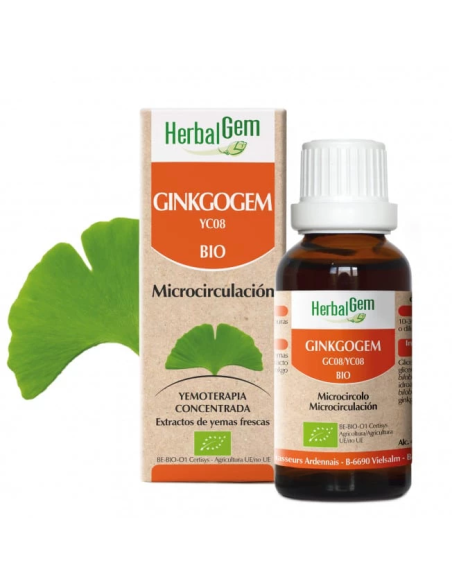 Ginkgogem GC08 Bio 30 ml - Suplemento Natural Herbalgem