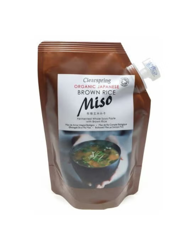 Genmai Miso 300G Clearspring | Miso Integral Natural Saludable