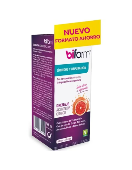 Drenaje Activador Cítrico Biform® 500 ml - Formato Ahorro
