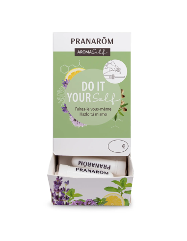 Stick Inhalador Vacío Pranarom 24 Unidades Expositor Completo