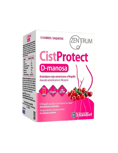 Cistprotect D-Manosa 15 Sobres Zentrum  Cuidado Urinario
