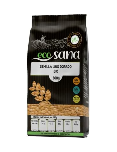 Semilla de Lino Dorado Bio 3Kg | Calidad Ecosana Natural