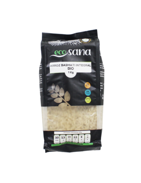 Arroz Basmati Integral Bio 5Kg | Calidad Natural Ecosana
