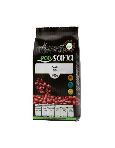 Azuki Bio 5Kg Ecosana  Frijol Rojo Orgánico Natural