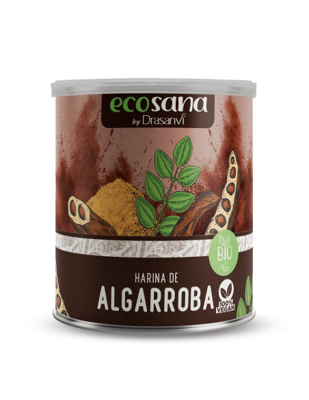 Farinha de Alfarroba Biológica 3Kg Ecosana Natural e Saudável
