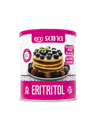 Bio Eritritol 600G + 20% Grátis | Adoçante Natural Ecosana
