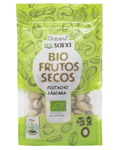 Pistache com Casca Orgânica 100g | Nozes Ecosana