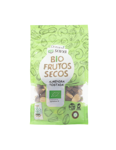 Almendra Tostada Bio 100g Doypack | Frutos Secos Ecosana