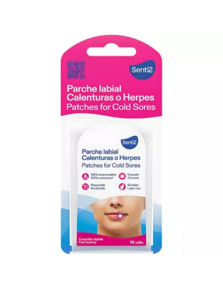 Parche Labial Herpes Plameca 16 uds  Alivio Rápido