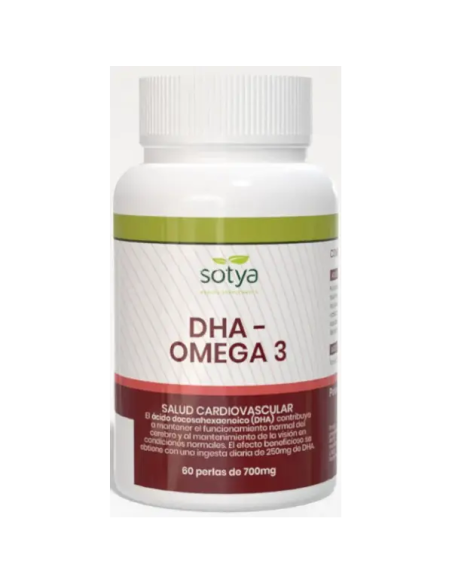 DHA 60 Perlas 700mg Sotya | Salud Cerebral y Visual Natural