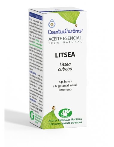 Óleo Essencial Litsea 10 ml - Aromas Essenciais Puros e Naturais