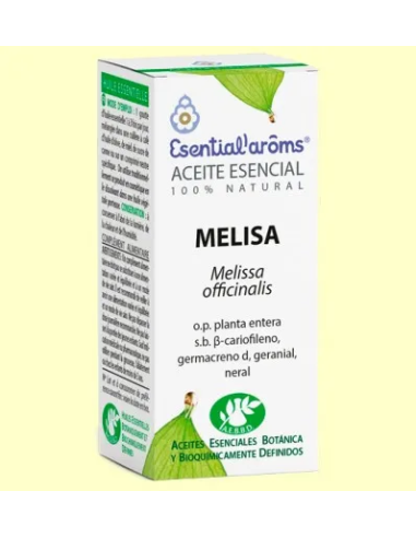 Óleo Essencial Melissa 5 ml - Esential Aroms Natural e Puro